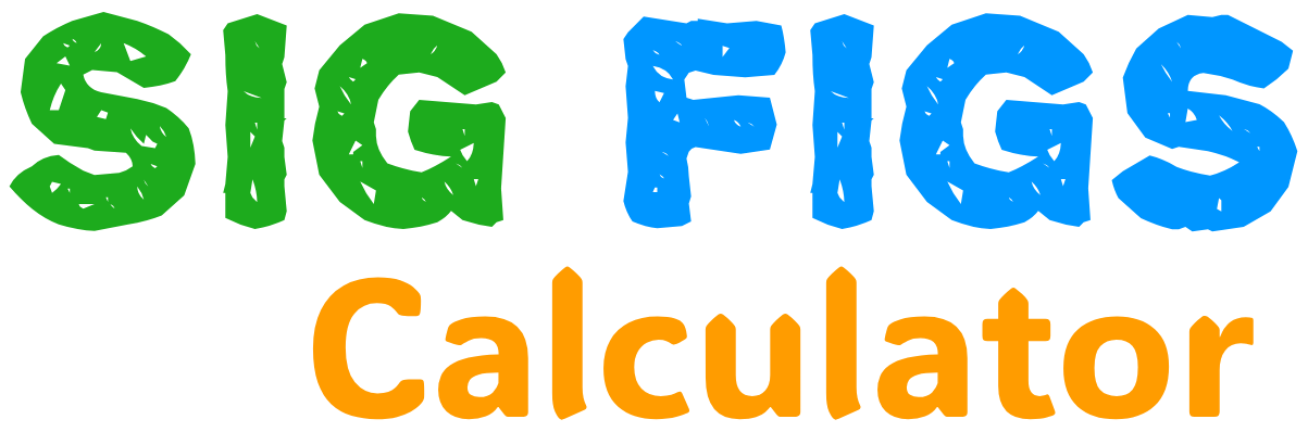 Sig Fig Calculator